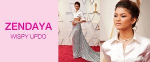 Zendaya- Wispy Updo